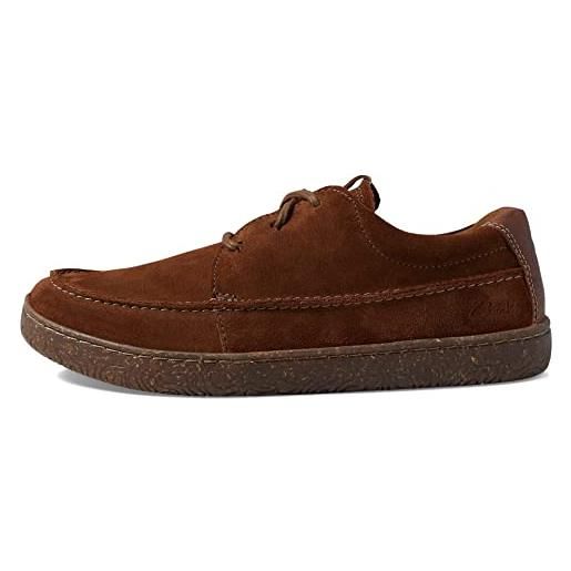 Clarks hodson moc, oxford uomo, camoscio blu navy, 39.5 eu