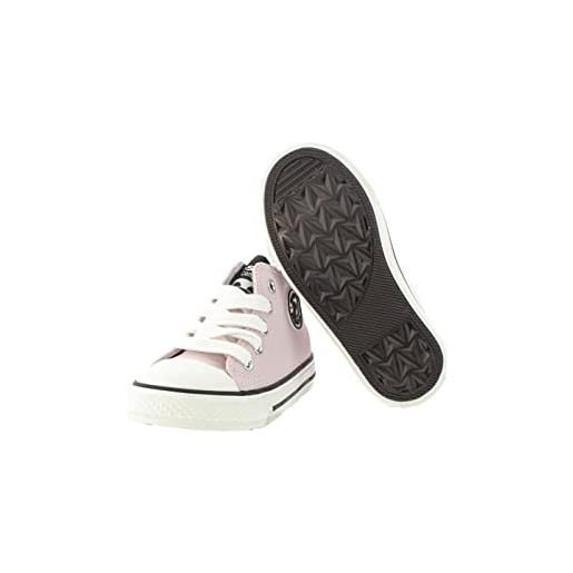 Conguitos nappa rosa, scarpe da ginnastica unisex-bambini, 21 eu
