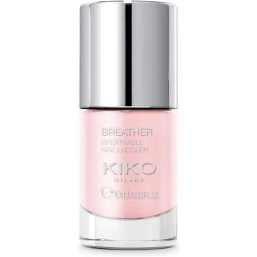 KIKO new breather nail lacquer - 02 ballerine rose