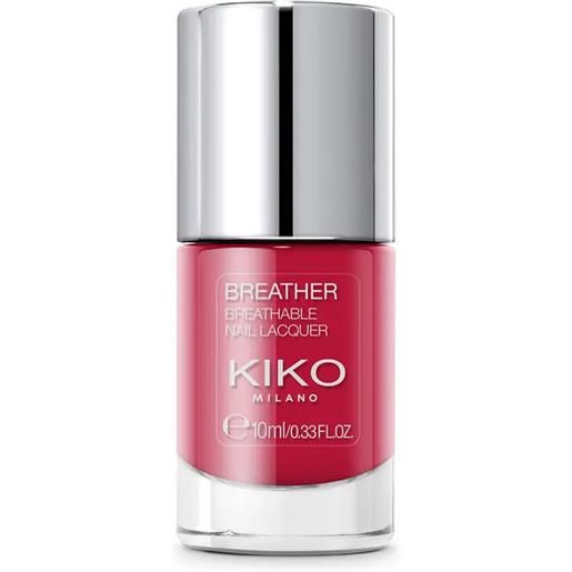 KIKO new breather nail lacquer - 06 cherry