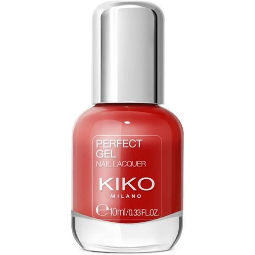 KIKO new perfect gel nail lacquer - 114 fire red