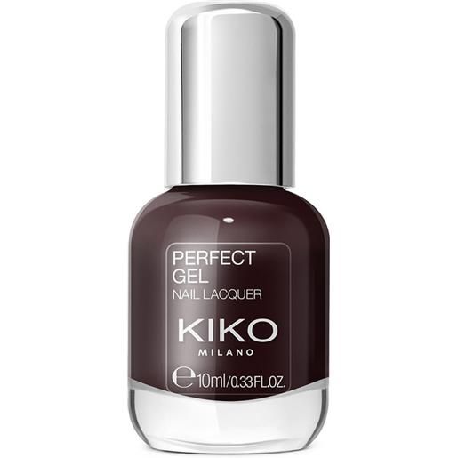 KIKO new perfect gel nail lacquer - 121 rouge noir