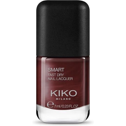 KIKO smart nail lacquer - 69 pearly burgundy
