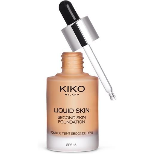 KIKO liquid skin second skin foundation - 100 neutral gold