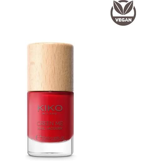 KIKO green me nail lacquer - 05 classic red