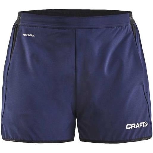 Craft pro control impact shorts blu xs donna