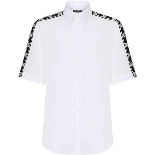 Dolce & Gabbana camicia con logo - bianco