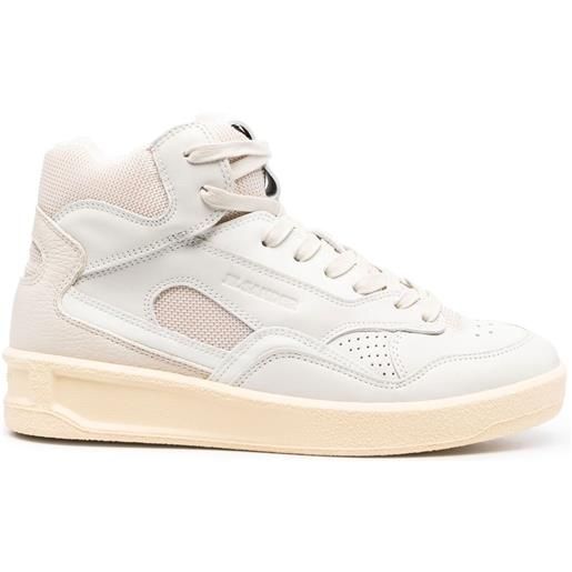 Jil Sander sneakers basket - toni neutri