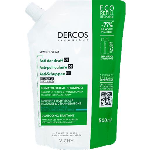 VICHY (L'Oreal Italia SpA) shampoo antiforfora ds dercos vichy ecoricarica 500ml