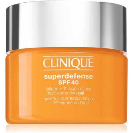Clinique superdefense™ spf 40 fatigue + 1st signs of age multi correcting gel 30 ml