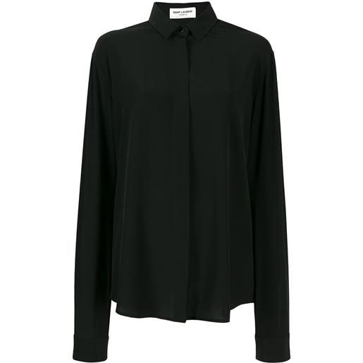 Saint Laurent camicia sartoriale - nero