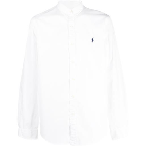 Polo Ralph Lauren camicia con applicazione - bianco