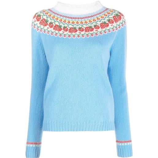 Mackintosh maglione kelsi - blu