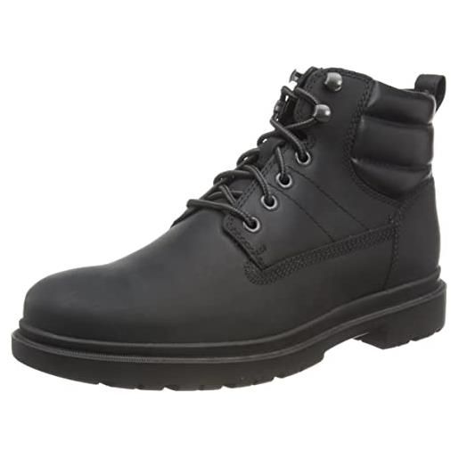 Geox uomo u andalo c stivaletti uomo, nero (black), 39 eu