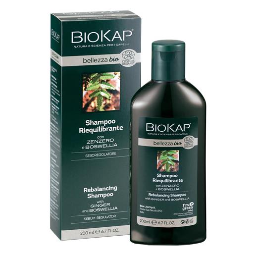 BIOS LINE SpA biokap bellezza bio shampoo riequilibrante cosmos ecocert 200 ml