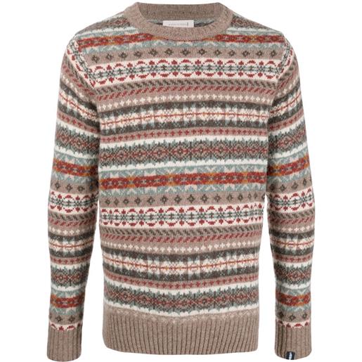 Mackintosh maglione impulse - marrone