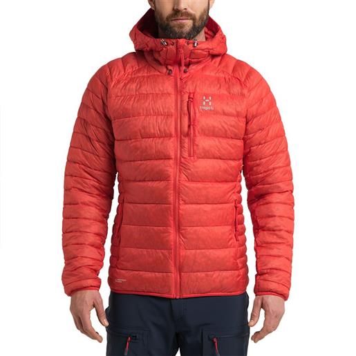 Haglofs v series mimic jacket rosso, arancione s uomo