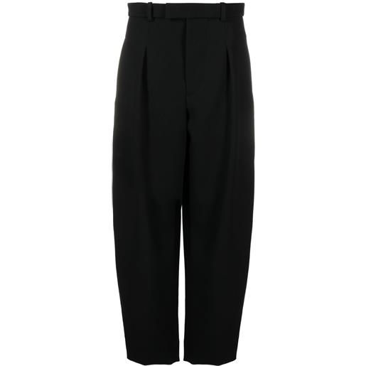 WARDROBE.NYC pantaloni a vita alta wardrobe. Nyc x hailey bieber - nero