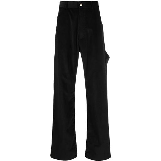 Moncler pantaloni con logo - nero