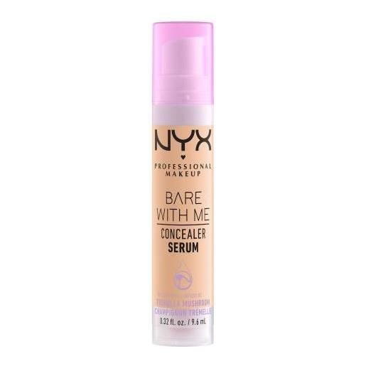 NYX Professional Makeup bare with me serum concealer correttore idratante e di media copertura 9.6 ml tonalità 04 beige