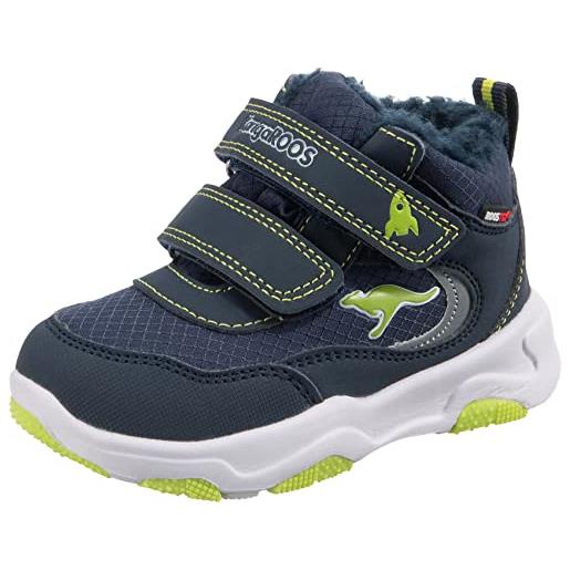 KangaROOS ks-freezer v rtx, stivali, dk navy lime, 25 eu