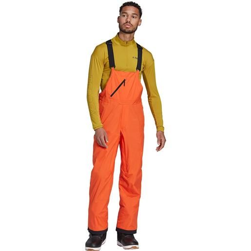 Adidas resort two-layer insulated pants arancione xs uomo
