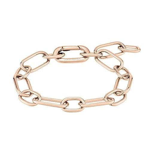 Liebeskind berlin bracciale chunky, 20 cm, acciaio inossidabile, senza gemme