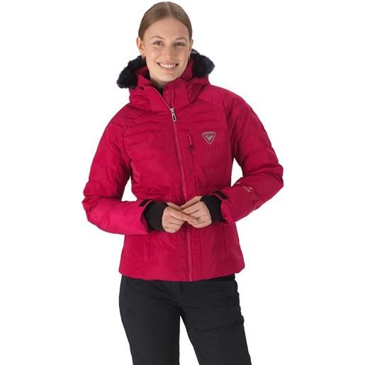 Rossignol rapide pearly jacket rosso xs donna