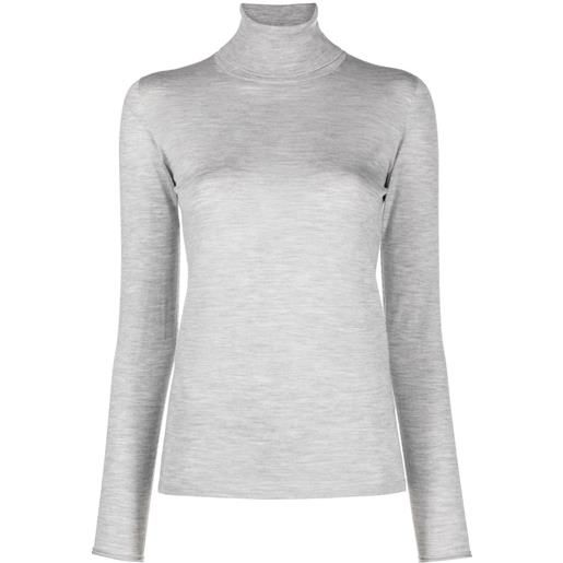 Le Tricot Perugia maglione a collo alto - grigio