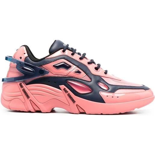 Raf Simons sneakers con inserti - rosa
