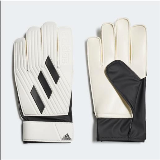 Adidas tiro glove guanti portiere bianco logo nero