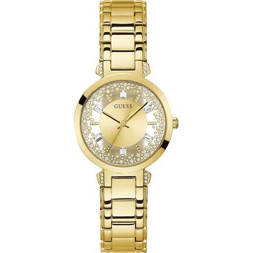 Guess orologio solo tempo donna Guess crystal clear gw0470l2