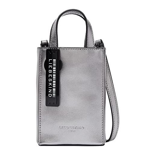 Liebeskind pb metallic paperbag, tote xs donna, dust, extra small (hxbxt 8.6cm x 13.5cm x 0.5cm)