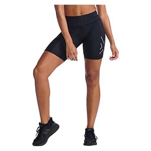 2XU aero mid-rise compression 6´´ short leggings l