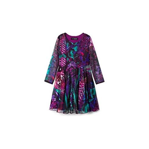 Desigual vest_aguirre 2000 black dress, marocco, 7-8 anni bambina