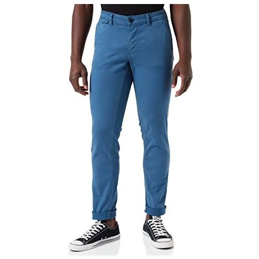 camel active 477875/7f15 pantaloni eleganti, aqua blue, 54 it (40w/36l) uomo