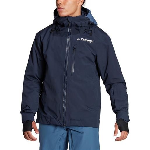 Adidas resort three-in-one jacket blu 2xl uomo