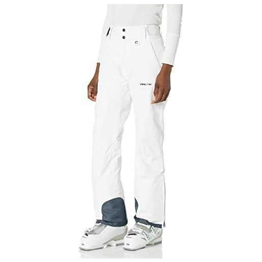 Arctix 36181124 pantaloni da neve, donna, bianco, m
