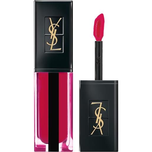 Yves Saint Laurent rouge pur couture vernis à lèvres water stain - n-615 ruby wave