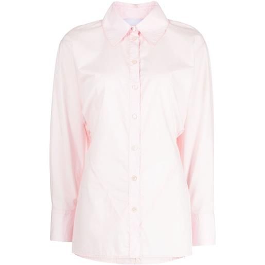 Erika Cavallini camicia aderente - rosa