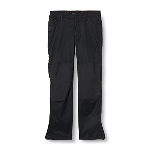 All Terrain Gear by Wrangler pantaloni softshell rinforzati, nero, 31w x 32l donna