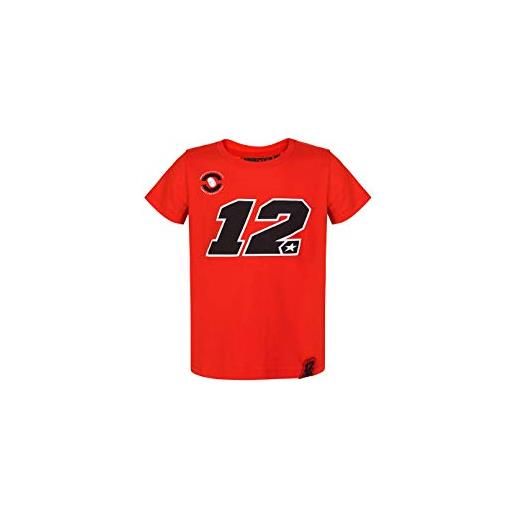 Valentino Rossi top racers top riders official collections t-shirt 12, ragazzo, 1/3, rosso