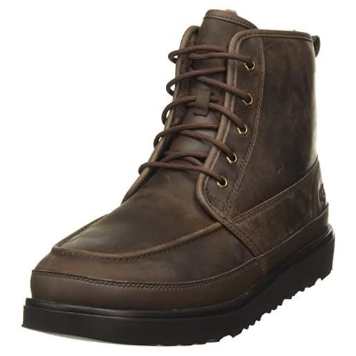 UGG neumel high moc weather, classic boot uomo, grizzly, 42 eu