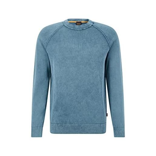 BOSS kacid maglione, medium blue424, l uomo