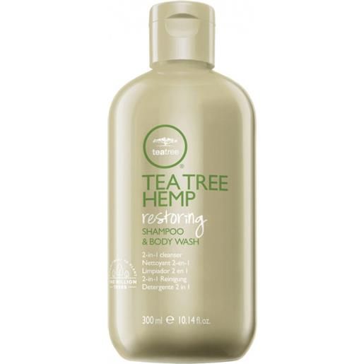 Paul Mitchell tea tree hemp restoring shampoo & body wash 300 ml