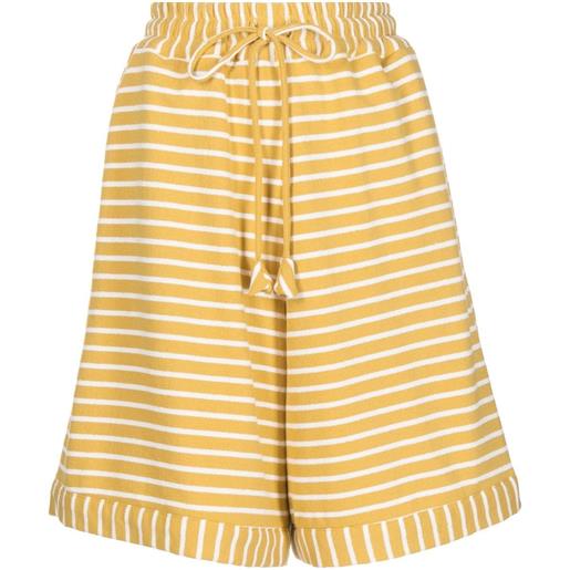Bambah shorts a righe - giallo