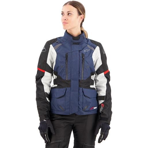 Alpinestars stella andes v3 drystar jacket blu l donna