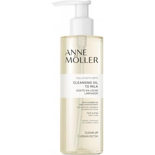 Anne moller clean up cleansing oil to milk 200 ml