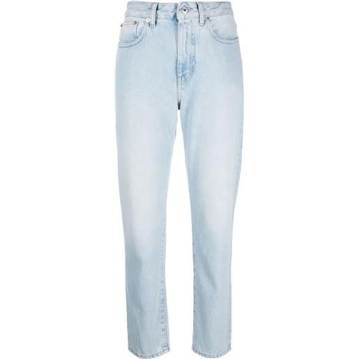 Off-White jeans crop slim - light blue no color