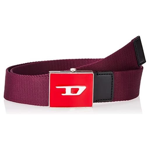 Diesel b-plakue, cintura uomo, rosso (rosso), 85 cm